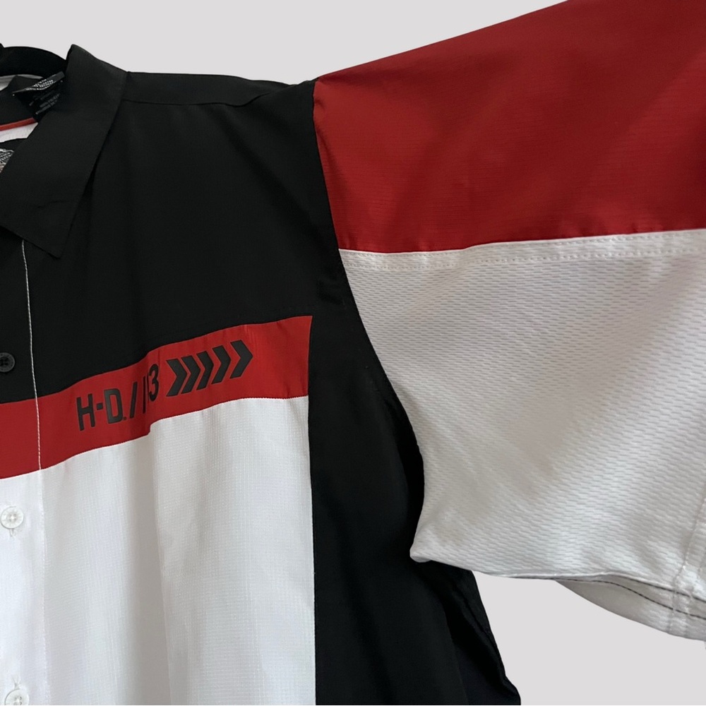 Harley-Davidson Tri-Color Casual Shirt - Picture 5 of 8